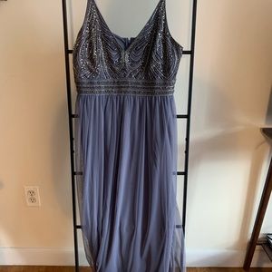 BHLDN Vilette Dress in Hydrangea